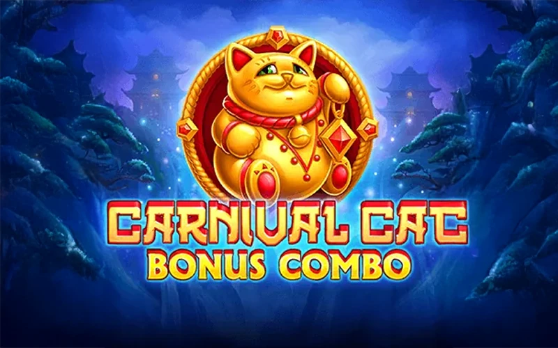 Enjoy playing Carnival Cat Bonus Combo slot game at Melbet.