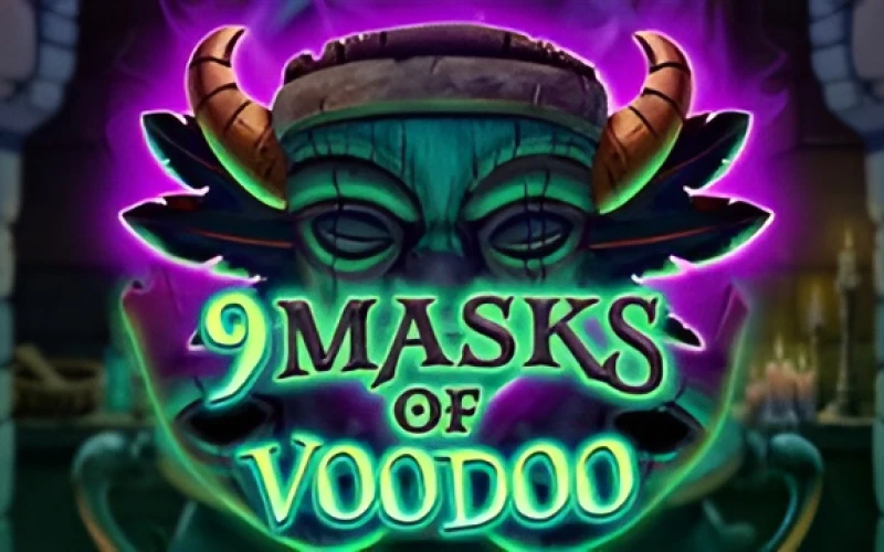 Dive into a mystical setting with Melbet 9 Masks Of Voodoo.