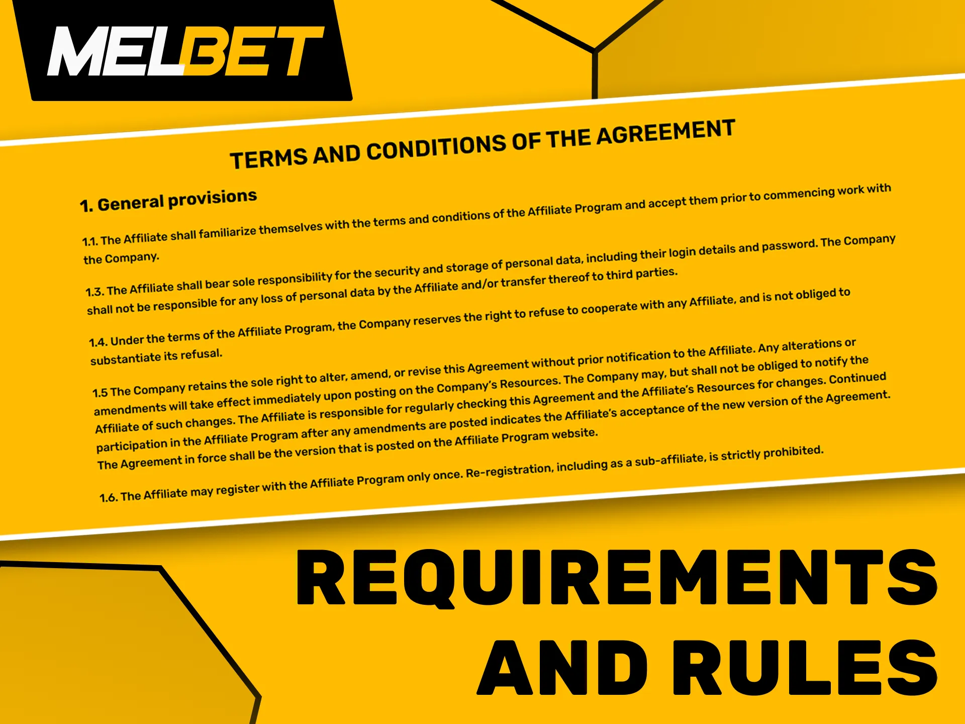 Be sure to read the rules of joining the Melbet affiliate program.