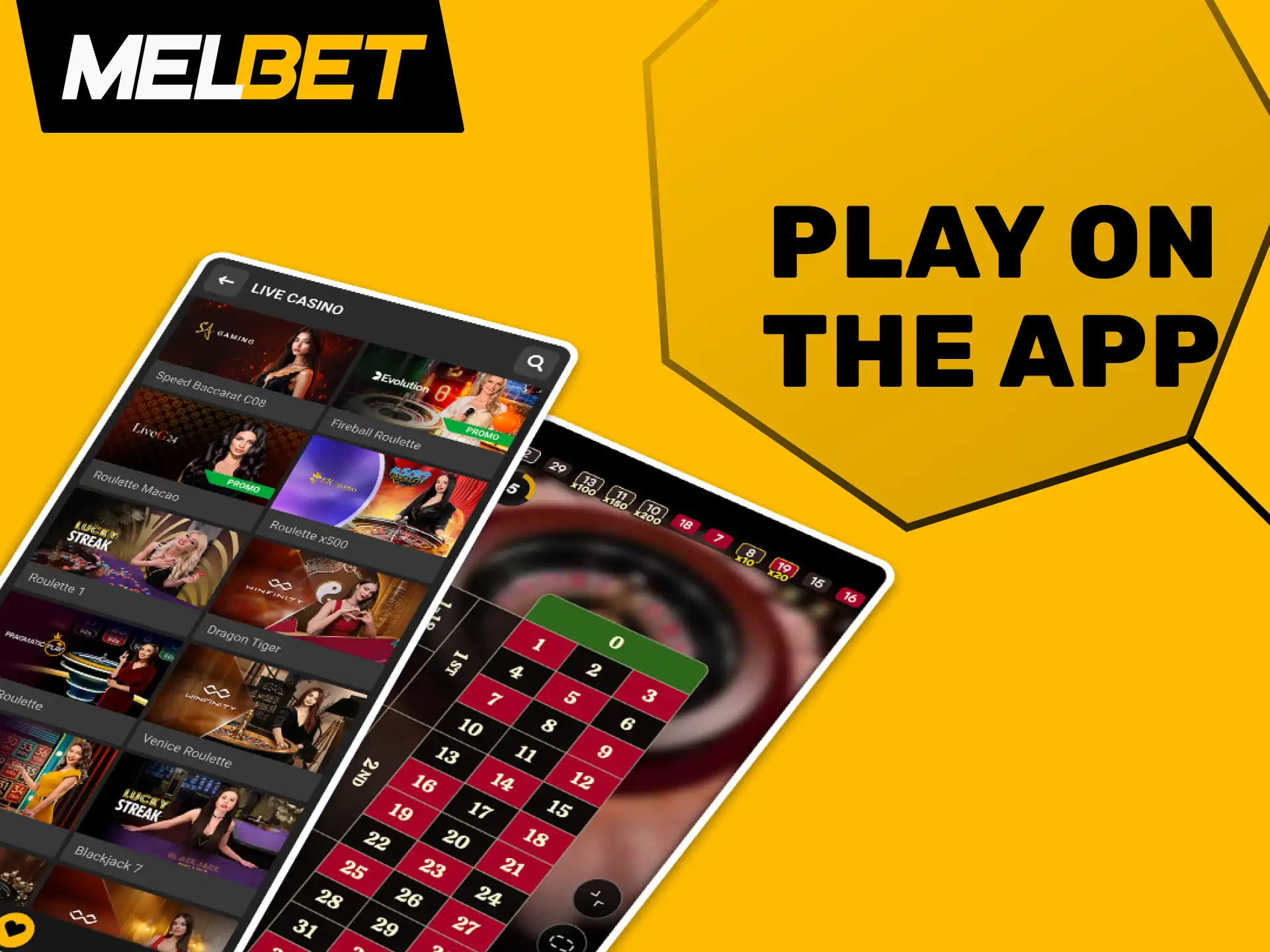 Play Melbet live casino games on Android and iOS with fast deposits and secure withdrawals in the mobile app.