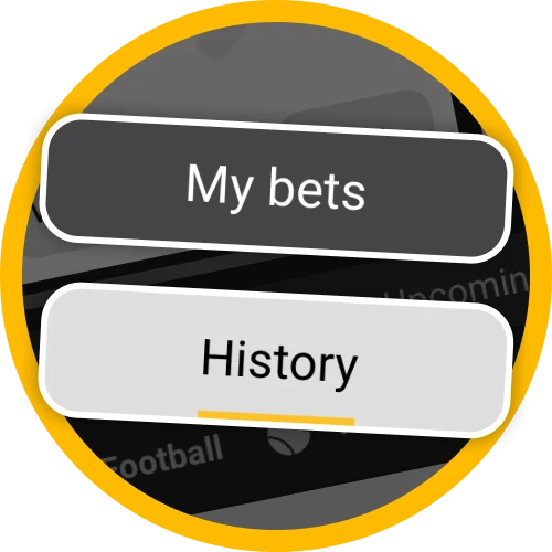 Check your bet history in your Melbet profile.
